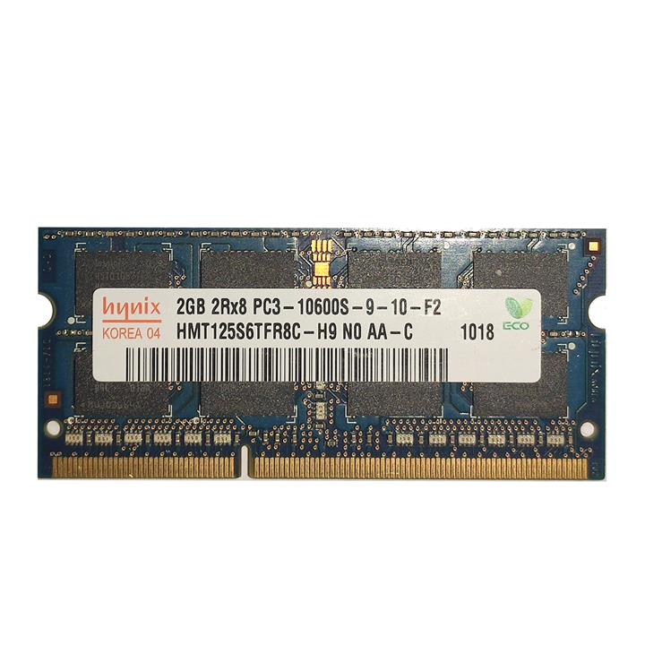 رم لپ تاپ DDR3 تک کاناله 1333 مگاهرتز CL11 هاینیکس مدل 10600s ظرفیت 2 گیگابایت